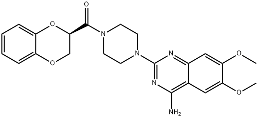 R-Doxazosin Struktur