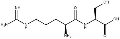 H-ARG-SER-OH-ACETATE SALT Struktur