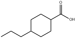 4-PROPYLCYCLOHEXANECARBOXYLIC ACID Struktur