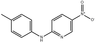 (5-nitro-pyridin-2-yl)-p-tolyl-amine Struktur