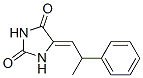 2,4-Imidazolidinedione, 5-(2-phenylpropylidene)- (9CI) Struktur