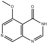 Pyrido[3,4-d]pyrimidin-4(1H)-one, 5-methoxy- (9CI) Struktur