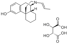 LEVALLORPHAN TARTRATE Struktur