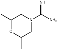 4-Morpholinecarboximidamide,2,6-dimethyl- Struktur