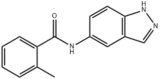 Benzamide, N-1H-indazol-5-yl-2-methyl- (9CI) Struktur