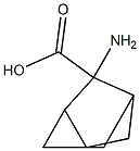 Tricyclo[2.2.1.02,6]heptane-3-carboxylic acid, 3-amino- (9CI) Struktur