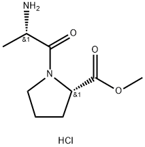 H-ALA-PRO-OME HCL Struktur