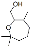 3,7,7-trimethyloxepane-2-methanol Struktur