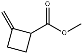 Cyclobutanecarboxylic acid, 2-methylene-, methyl ester (9CI) Struktur