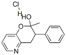 2H-Pyrano[3,2-b]pyridin-2-ol,3,4-dihydro-2-methyl-3-phenyl-,hydrochloride(9CI) Struktur