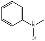 Methyl(hydroxy)phenylsilane Struktur