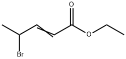 4-Bromo-2-pentenoic acid ethyl ester Struktur