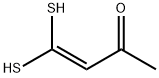 3-Buten-2-one, 4,4-dimercapto- (7CI,9CI) Struktur