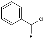 (CHLOROFLUOROMETHYL)BENZENE Struktur