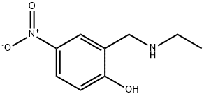 2-[(Ethylamino)methyl]-4-nitrophenol Struktur