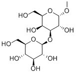 Methyla-D-laminarabioside Struktur