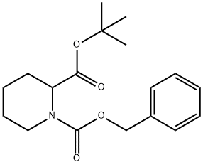 N-CBZ-2-PIPERIDINECARBOXYLIC ACID T-BUTYL ESTER Struktur