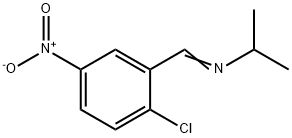 1-CHLORO-2-ISOPROPYLIMINOMETHYL-4-NITROBENZENE Struktur