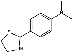 2-(4-DIMETHYLAMINOPHENYL)THIAZOLIDINE Struktur