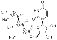 RP-UTP-ALPHA-S SODIUM SALT Struktur