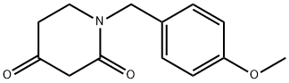 1-(4-Methoxy-benzyl)-piperidine-2,4-dione Struktur