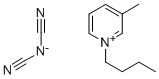 N-BUTYL-3-METHYLPYRIDINIUM DICYANAMIDE Struktur