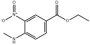 Ethyl4-methylamino-3-nitrobenzoate Struktur