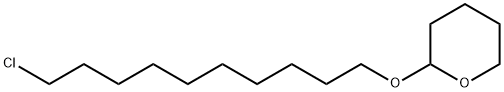 2-[(10-Chlorodecyl)oxy]tetrahydro-2H-pyran Struktur