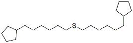 Cyclopentylhexyl sulfide Struktur