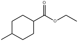 CYCLOHEXANECARBOXYLIC ACID, 4-METHYL-, ETHYL ESTER Struktur