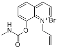 Quinolinium, 1-allyl-8-hydroxy-, bromide, methylcarbamate Struktur