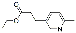 ethyl 3-(6-methyl-3-pyridyl)propionate Struktur