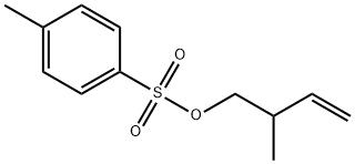 4-Methylbenzenesulfonic acid 2-methyl-3-butenyl ester Struktur