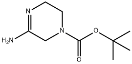 1(2H)-Pyrazinecarboxylicacid,3-amino-5,6-dihydro-,1,1-dimethylethylester Struktur