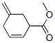 2-Cyclohexene-1-carboxylicacid,5-methylene-,methylester(9CI) Struktur