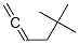 5,5-Dimethyl-1,2-hexadiene Struktur