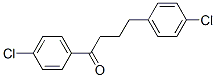 4'-chloro-4-(4-chlorophenyl)butyrophenone Struktur