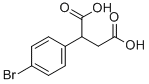 (4-BROMOPHENYL)SUCCINIC ACID Struktur