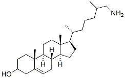 26-aminocholesterol Struktur