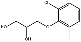 3-[(2-Chloro-6-methylphenyl)oxy]propane-1,2-diol Struktur