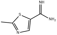 5-Thiazolecarboximidamide,  2-methyl- Struktur