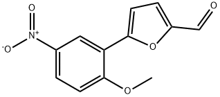 5-(2-METHOXY-5-NITRO-PHENYL)-FURAN-2-CARBALDEHYDE Struktur