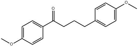 4'-methoxy-4-(p-methoxyphenyl)butyrophenone Struktur