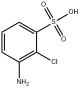 3-amino-2-chlorobenzenesulphonic acid Struktur