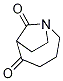 1-Azabicyclo[4.2.1]nonane-5,9-dione Struktur