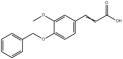 4-BENZYLOXY-3-METHOXYCINNAMIC ACID