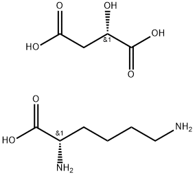 L-LYSINE L-MALATE Struktur