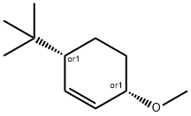 Cyclohexene,3-(1,1-dimethylethyl)-6-methoxy-, cis- Struktur