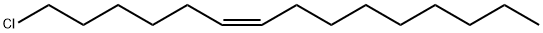 (Z)-1-Chloro-6-pentadecene Struktur