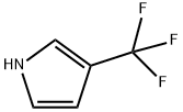 1H-Pyrrole, 3-(trifluoromethyl)- Struktur